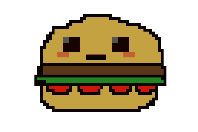 [9664c4] Cartoon Burger