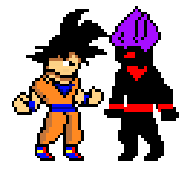 [fd321f]  goku vs demon goku