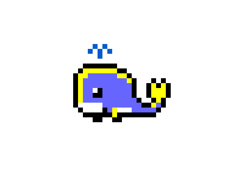 [e3be5b] Pixel Whale