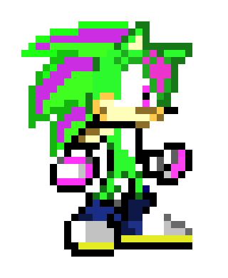 [b45e2d] Neon the Hedgehog