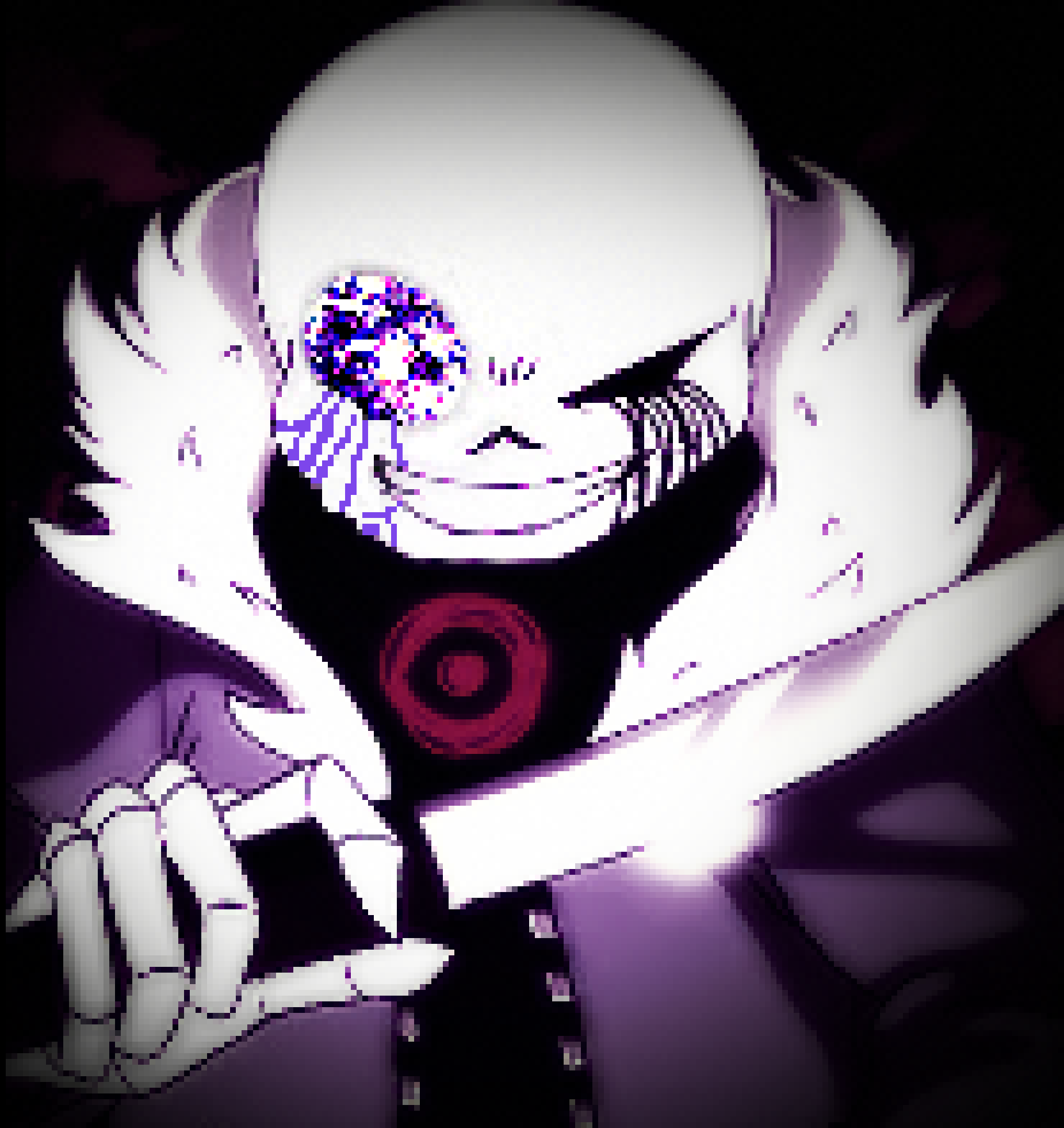 [65530b] *teleports behind him and stabs him*  -cosmic killer sans