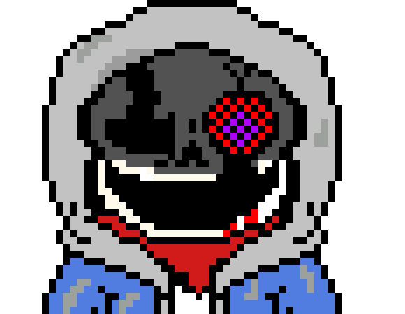 [619e86] Turns ekus soul blue then slams them to a rock making it look like the others sans did it *