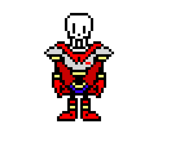[5dd6a5] Undertale Future Papyrus Sprite