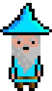 [bb0007] Pixel Wizard Diamond Idle AniF2