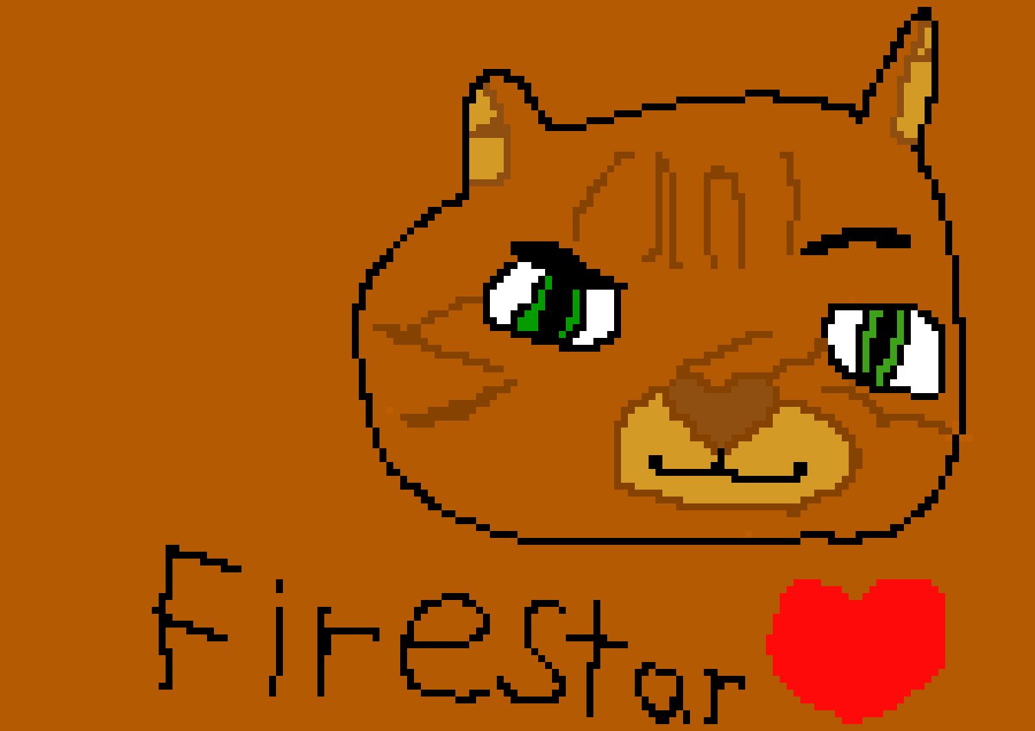 [9664c4] Warrior Cats Firestar