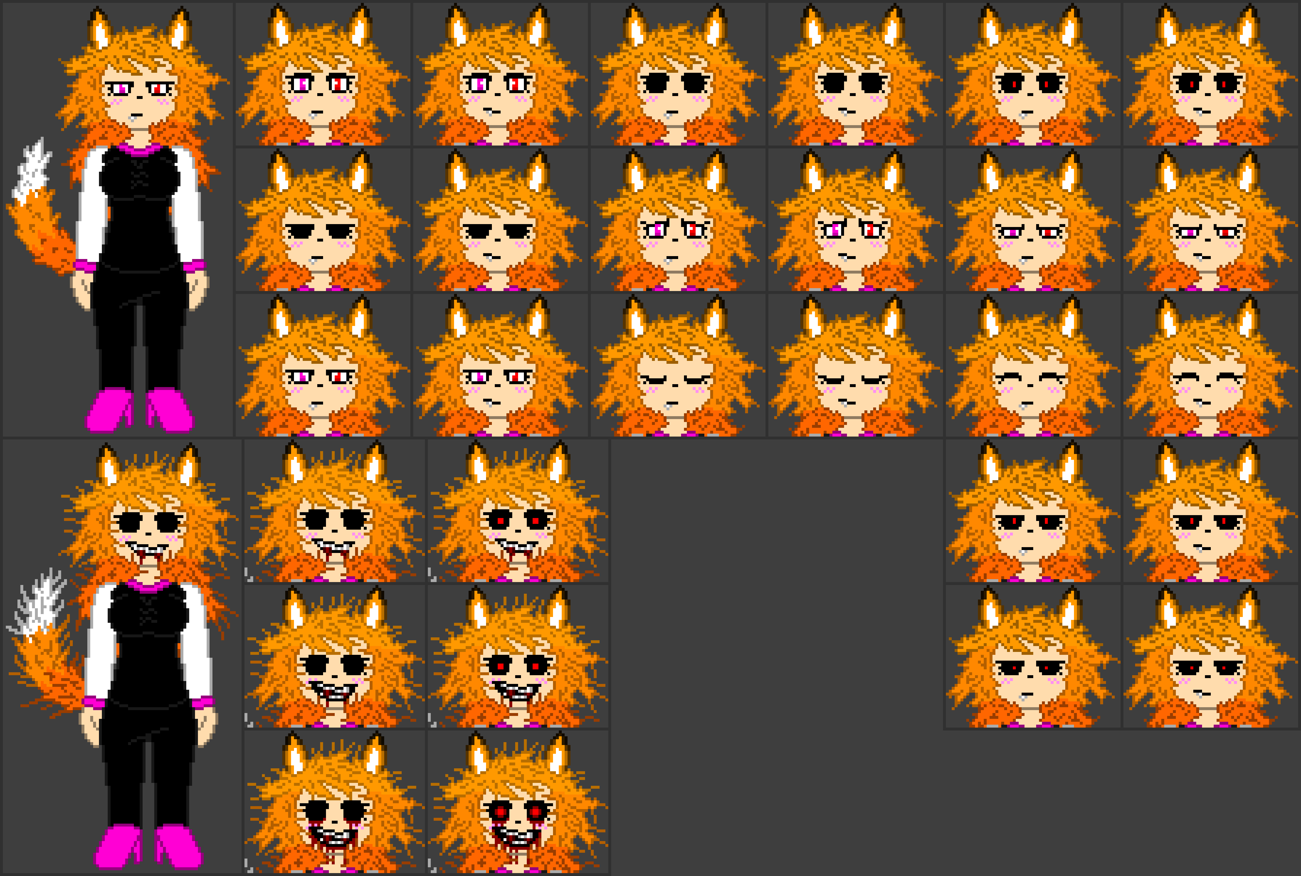 [1d6ecb] This is Claire. Claire is a fox girl created by DST and TSD