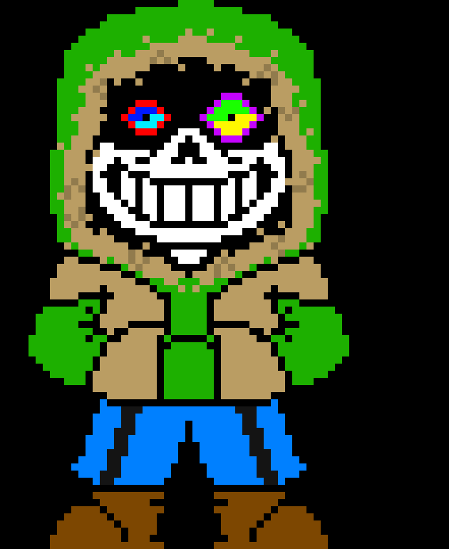 [be2951] Dust creator Sans-*puts out hand for a handshake for gaster*