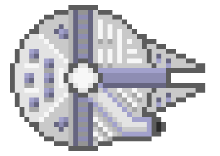 [e87201] Millennium Falcon