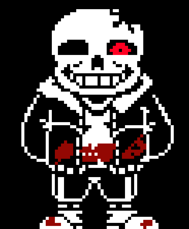 [4db866] Undertale last breath Sans Sprite (my version)