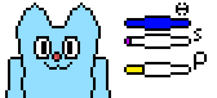 [293042] Okay? (Stats appear H - Health | S - Spare Rate | P - Power)