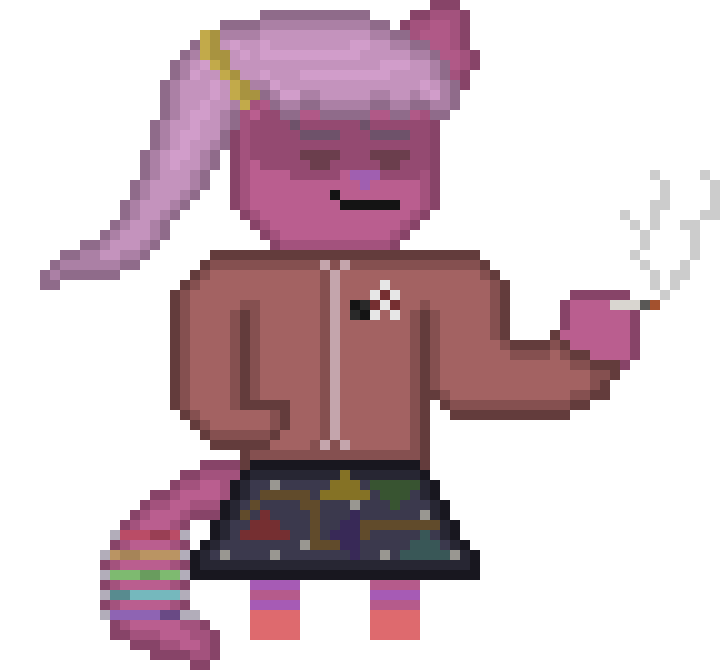 [a00846] Tara Smoking 2