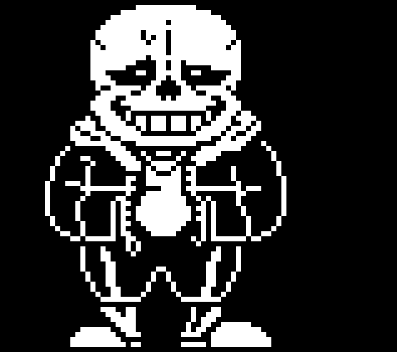 [43520c] meglomaniac sans sprite (wip)
