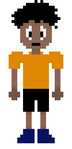 [25d002] Familiar...This is a drawing of that person I tried to rob...And failed miserably..