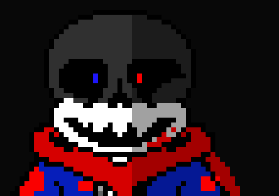 [7398c2] *The monster swung for both of the sans* 