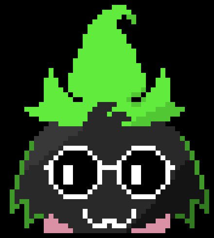 [f455be] (What would be consumed first? Terrie's soul or the 3-up mushroom?)