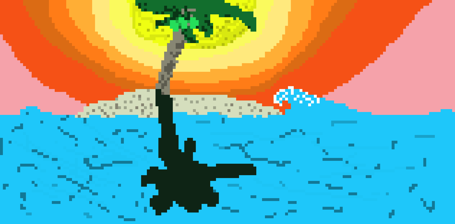 [25adef] mattia strand pixelbild