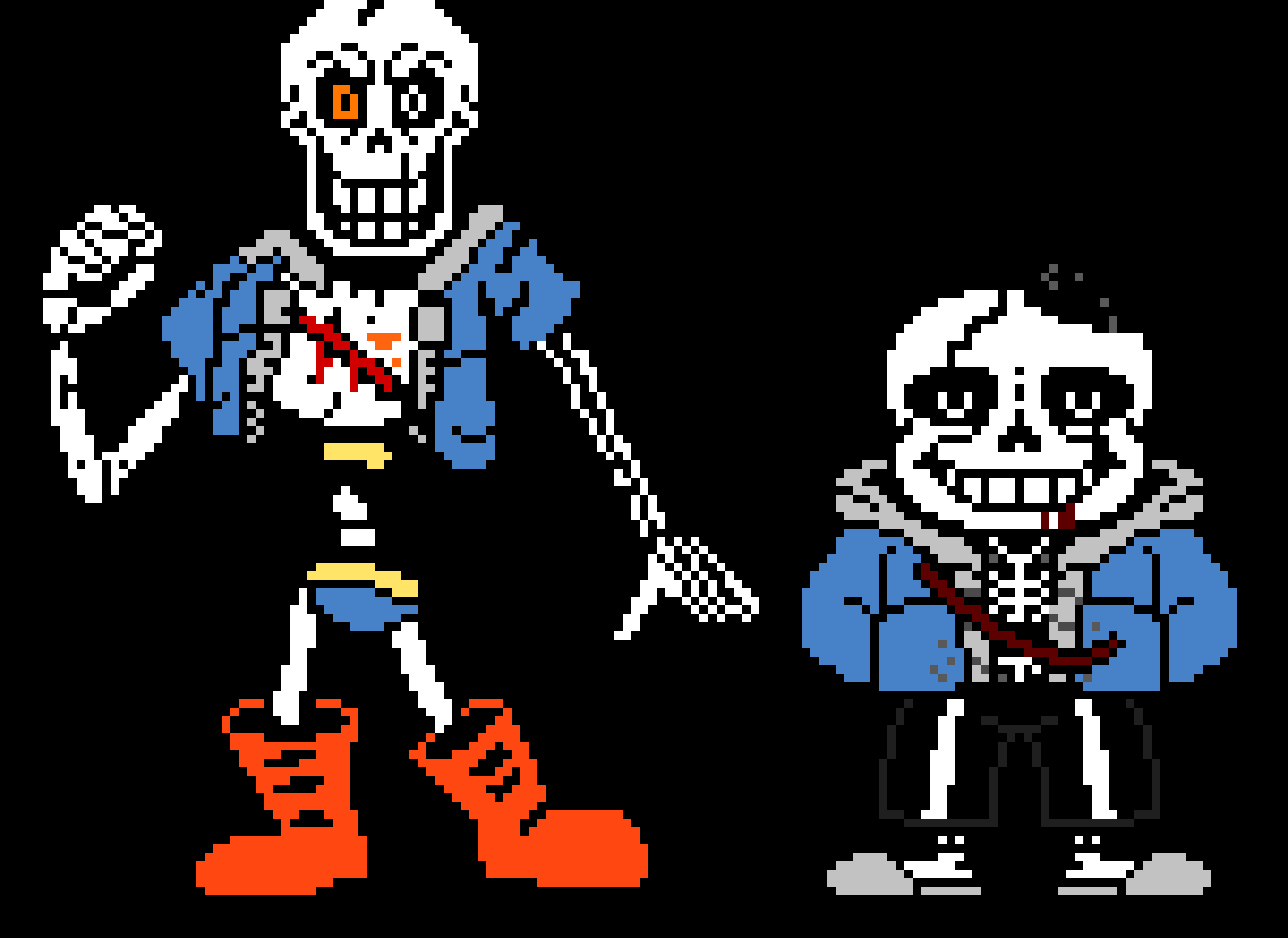 [2f3f05] last stand papyrus round 2 (ik last stand goes to underswap papy but idc)