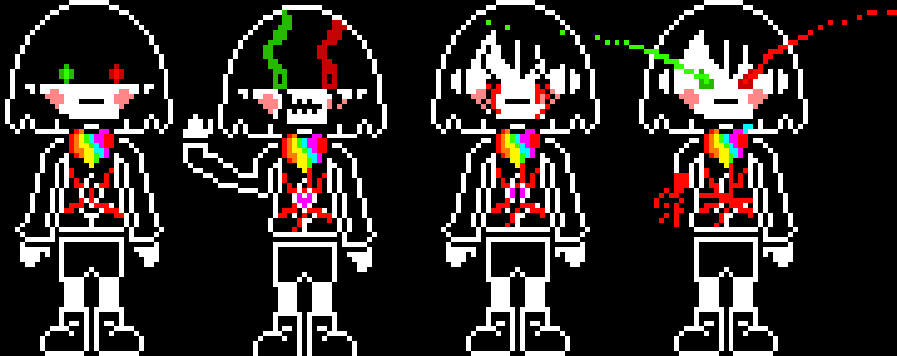 [9ba5d3] YT!Storyswap Disbelief Chara - Phase 9~12