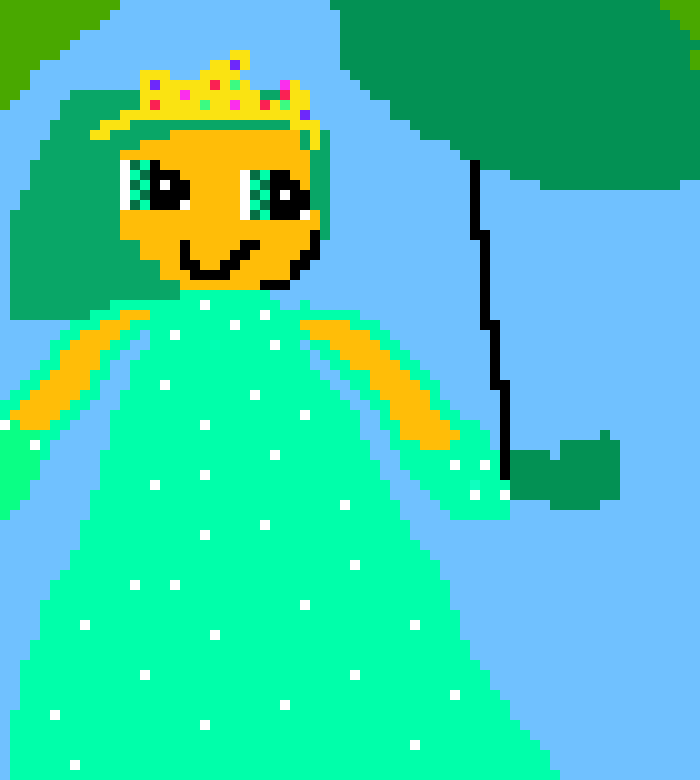 [7f830a] i smell fire and meat + Llysia- Princess Elizabeth