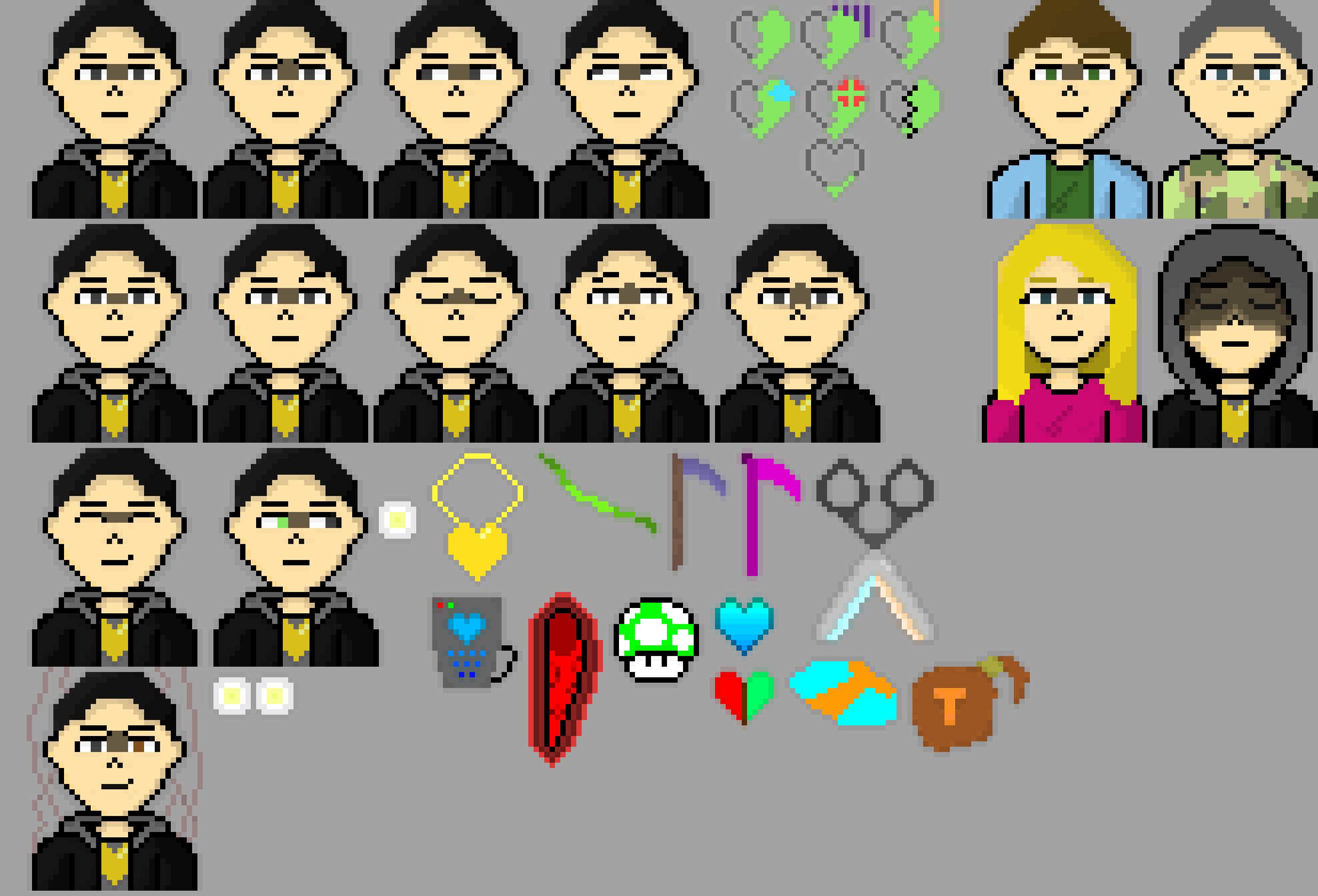 [63ceb7] "[[Fuck it... Fast edit, did it to all of them... The looming darkness, of anger over the eyes...]]