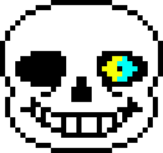[1365bf] Sans Sprite (Bad Time Eye)