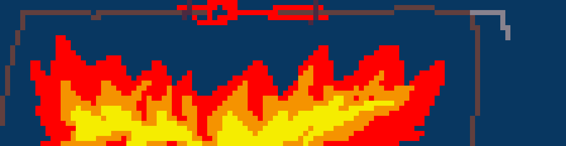 [6bf9ff] *,imecraft fire noises with sizzling*