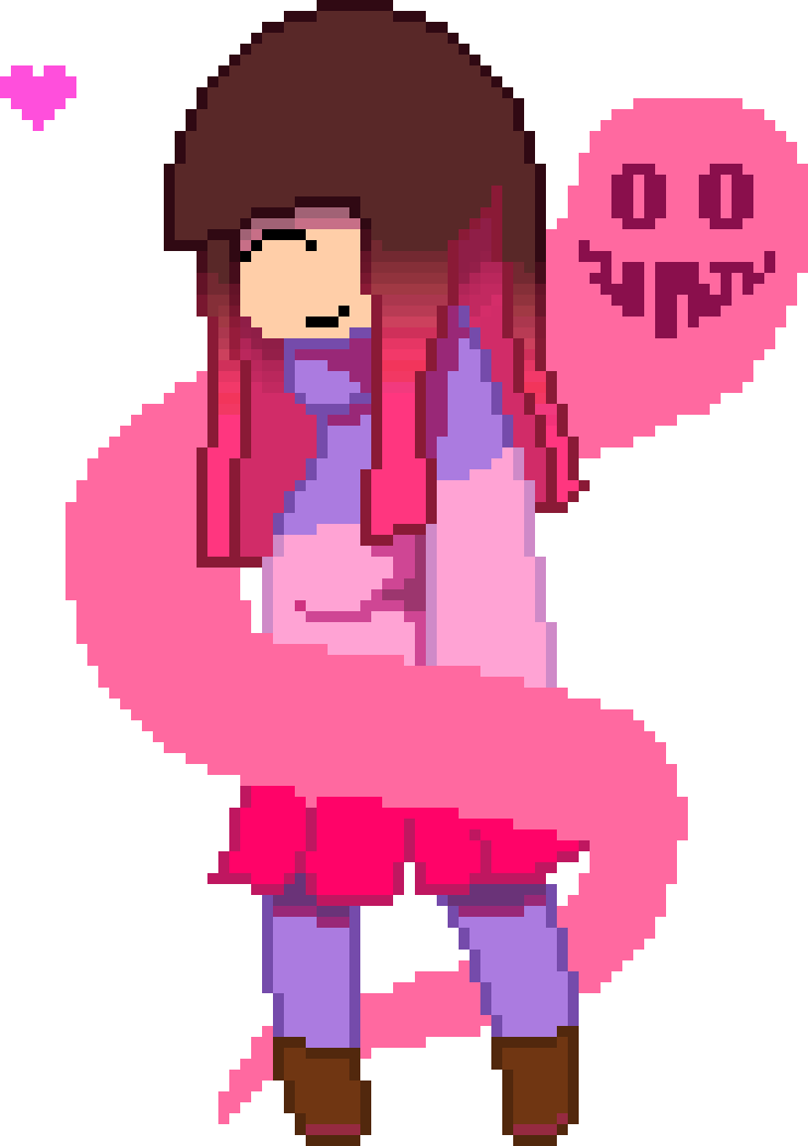 [ff2f9a] *She nods her head, telling you she loves it! She seems to have just forgot about her dog..*