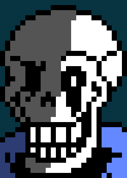 [ad3579] *feels black goop* crap hold on. - Blerped!Papyrus