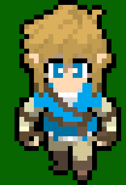 [4076f0] -he gets up and walks around the forest, walking a bit slowly-   -Link (cleetus)