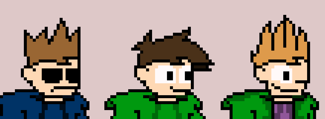 [2d73ea] *They're all walking around the streets and past the house Midnight broke into* Haha! Tom did you see his face?! Yep. WAS IT FUNNY? no. Aw cmon Tom cheer up. -Jase/Matt edd and tom, maybe tord.