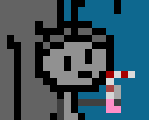 [f7c573] if i were to make the story, it wouldnt be about fighting and all that, it'd most likely be about murder and horror stuff