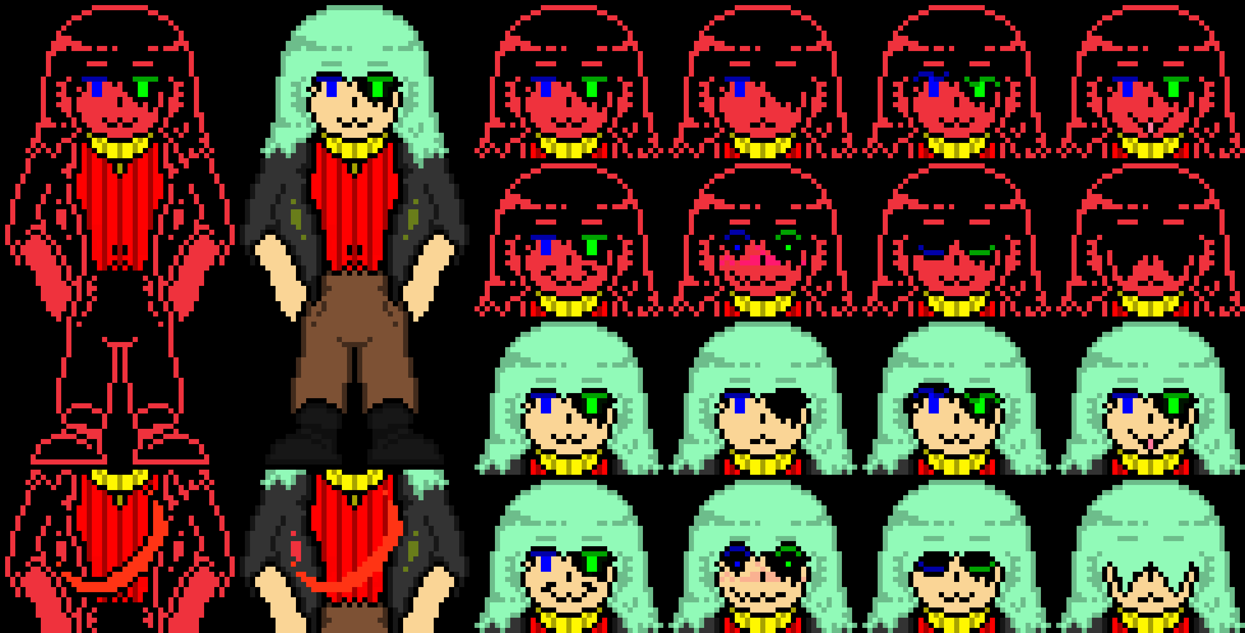 [95be89] "Fell!StorySwap!ArraTale Justin - Version 2.5 | Added a expression sheet... -Terrie