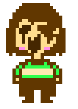 [43520c] *attacks the green colored paint* - ink