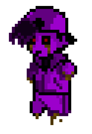 [b49466] Palette for Creepypasta OC - Dismembered Mauvor (ft. Lost Silver as inspiration)