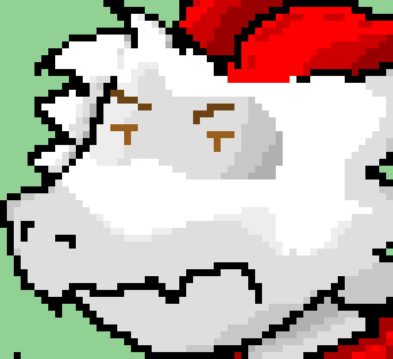 [95be89] Terrie: -Calmed down still walking away his DEF lowered back to normal-