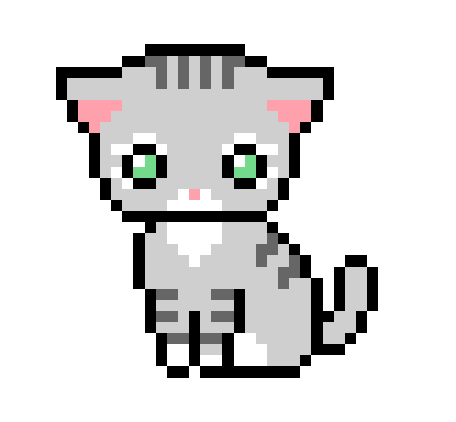 [b14b35] Pixel Cat