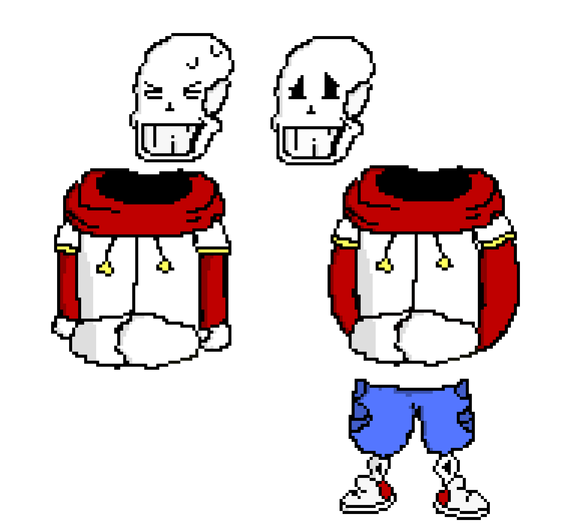 [499e36] Ts Underswap Papyrus sprite