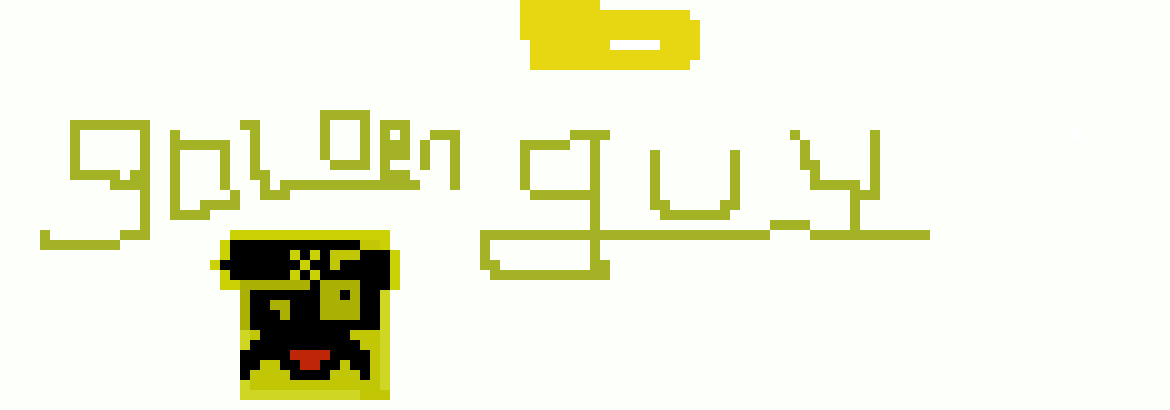 [9664c4] Channel art( golden guy )