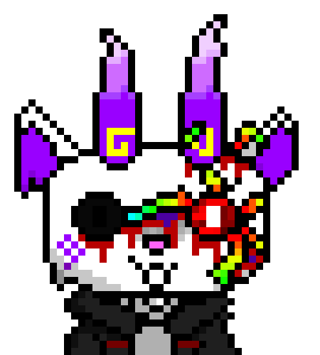 [5b2f3e] -it causes the Colorfection to splatter in a colorful mess... but, Korihi's infected body reforms as he is a spirit- 