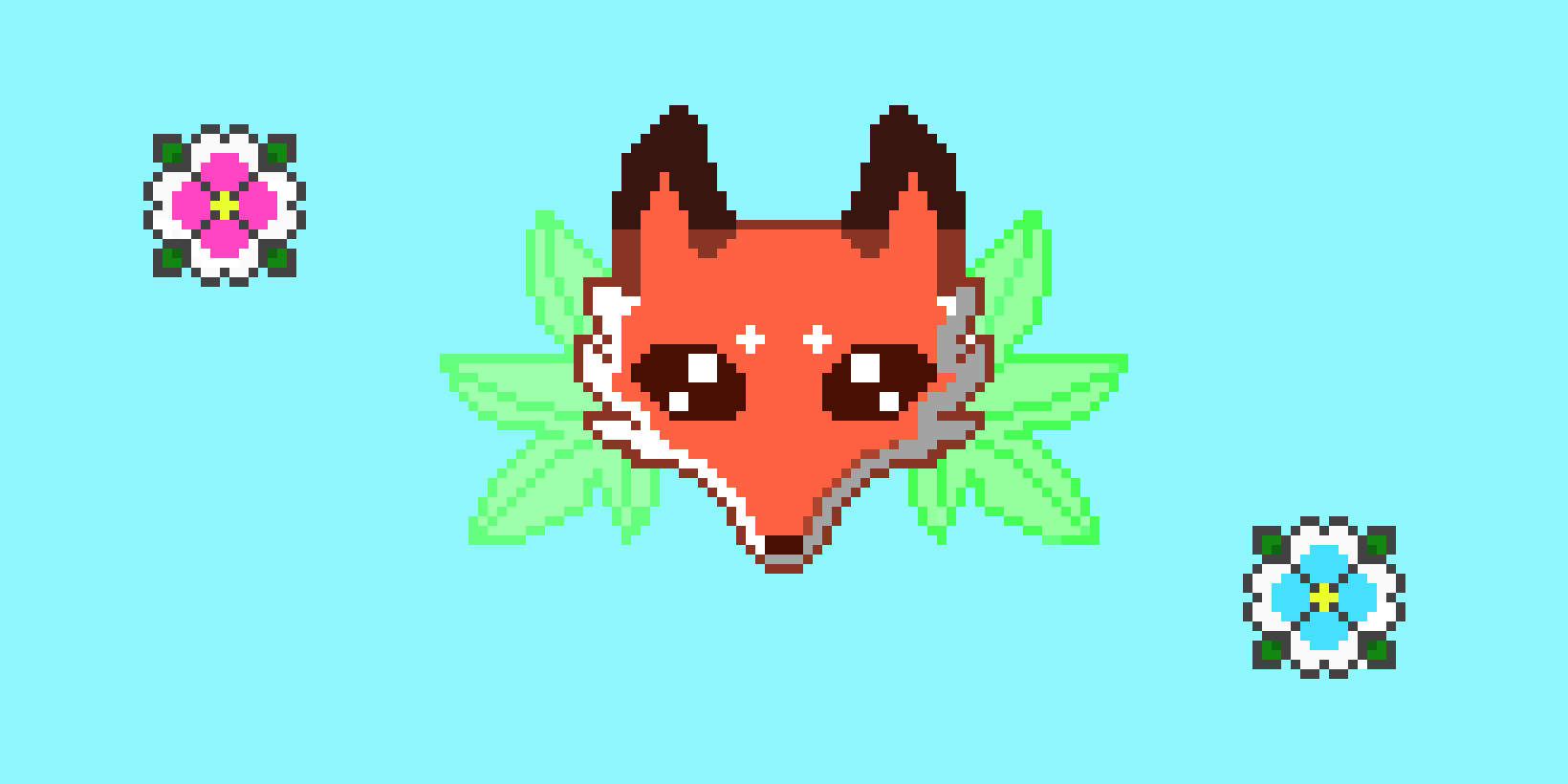 [9664c4] flower fox