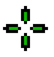 [0df25b] Krunker.io crosshair