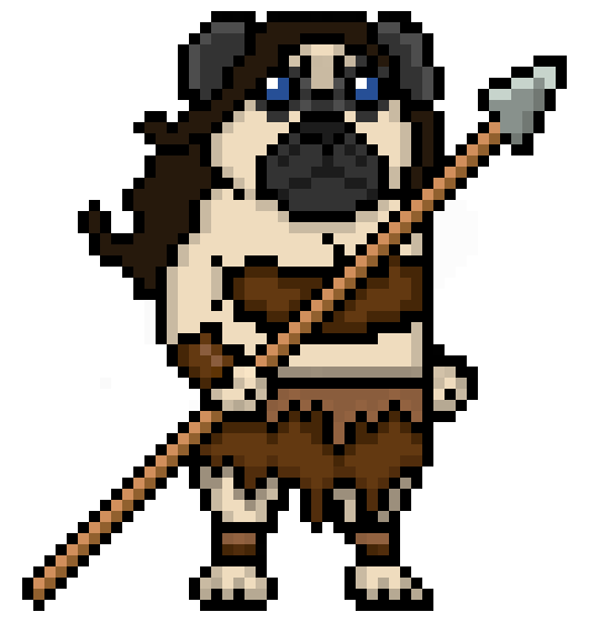 [3f8077] Cave Women Pug 6