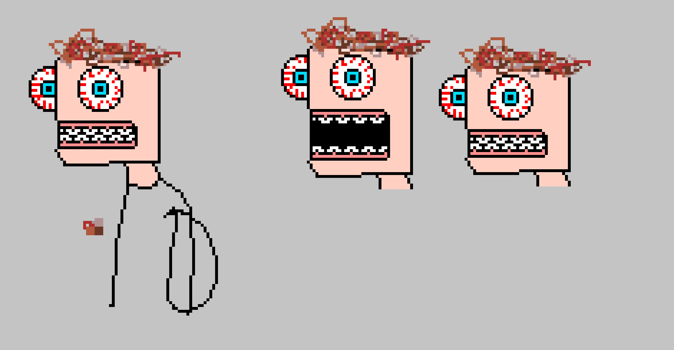 are you afraid?. Ez Pixel Art Maker