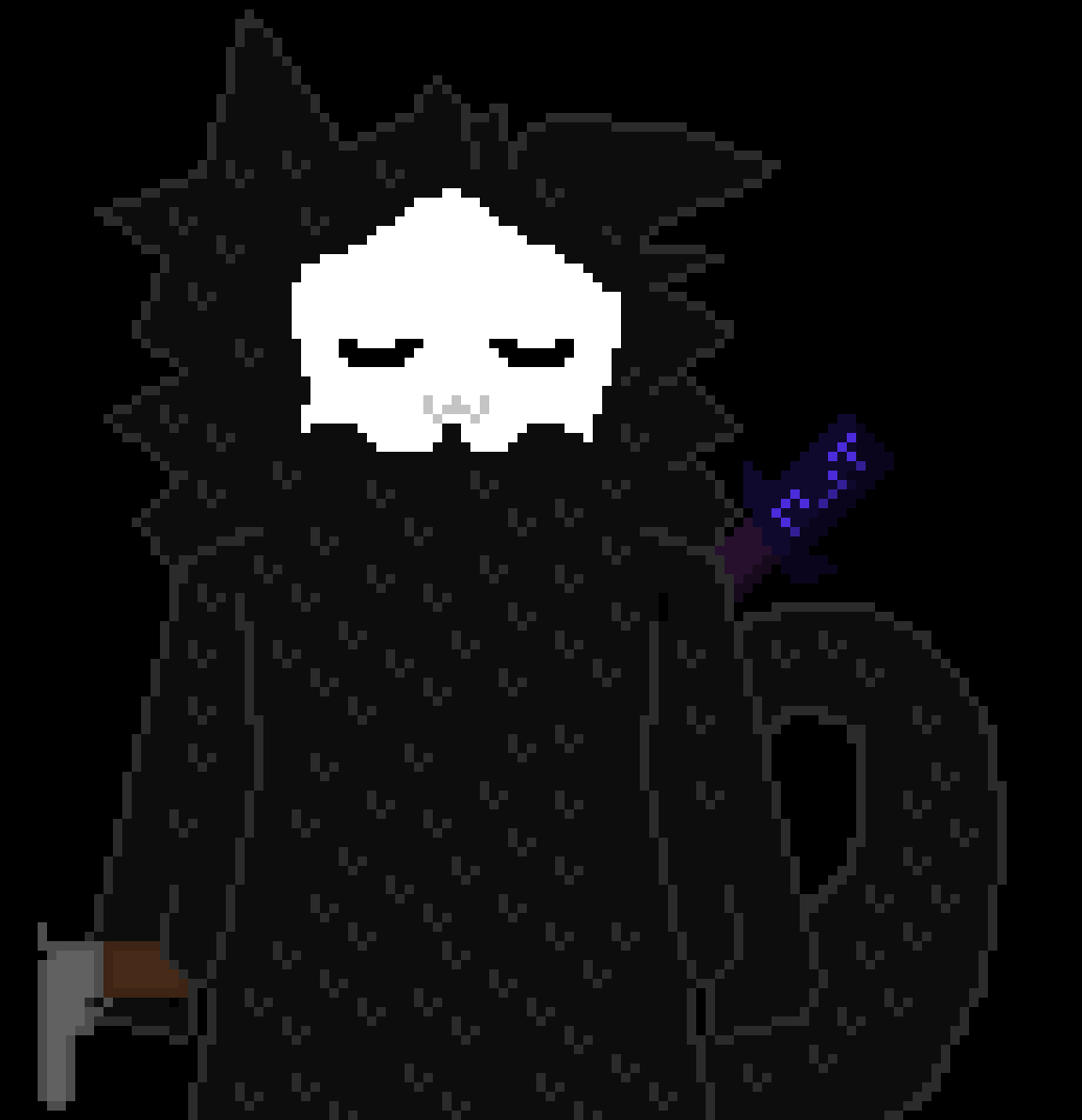 [ebf0c4] *hammering a sign in*