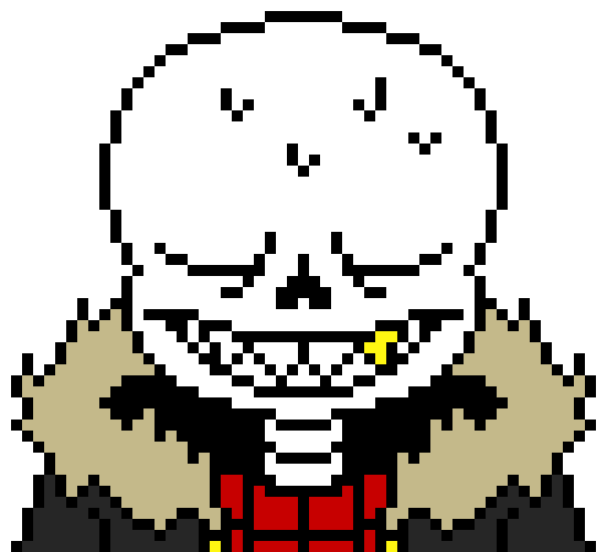 [7ce906] *(Fell walks into the room with the button.) -UnderFell Sans