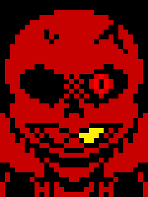 [ff82cf] *he throws the creature to the nearest wall* what you thought i would just stand here? *he is a Sans so free chances to dodge*