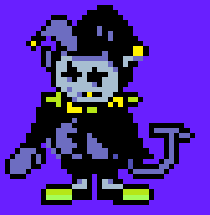 [970cdd] Jevil-TERRIE,AM I ALLOWED TO ADD HAZBIN CIPHER AFTON OVER SANS,SANS?