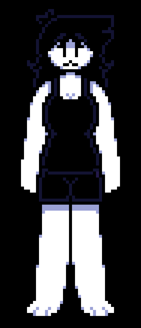 [77b851] Well there.. summer outfit.. should I keep the feet like that or should I give her sandals? | -Kyra