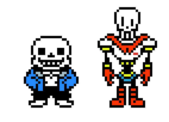 [836420] sans and papyrus