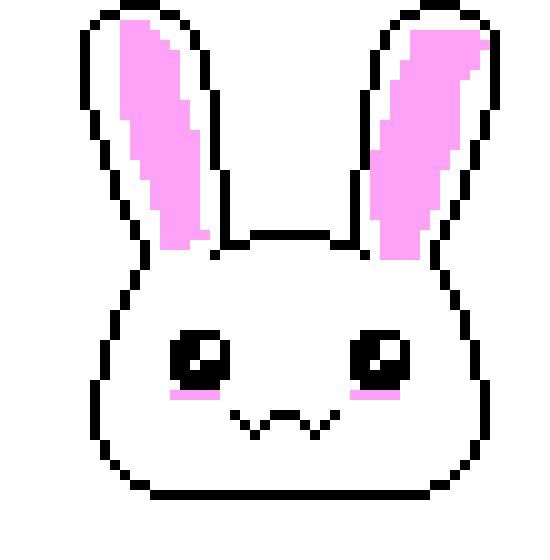 [9664c4] WhiteBun (Pixel Art 2)